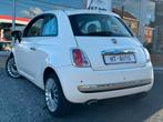 Fiat 500 1.2ess/automatisch/euro5/ nieuwstaat!!!, Zwart, 4 cilinders, Wit, Bedrijf