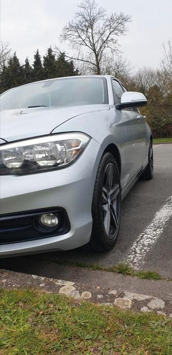 BMW 116d Sportline 2016 grijs, Auto's, BMW, 1 Reeks, ABS, Airbags, Boordcomputer, Centrale vergrendeling, Climate control, Elektrische buitenspiegels