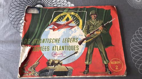 Meurisse “ de atlantische  legers” - prentenboekje, Verzamelen, Militaria | Tweede Wereldoorlog, Overige soorten, Boek of Tijdschrift