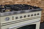 🔥Luxe Fornuis Boretti 80 cm crème + rvs 5 pits 1 oven, Elektronische apparatuur, Fornuizen, 60 cm of meer, 5 kookzones of meer