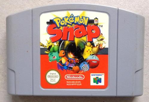 Pokemon Snap voor de Nintendo 64, Consoles de jeu & Jeux vidéo, Jeux | Nintendo 64, Utilisé, Enlèvement ou Envoi