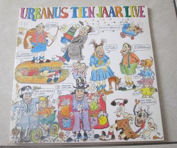 3 dubbel LP - Urbanus 10 Jaar Live beschikbaar voor biedingen