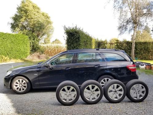 Jantes en alliage Mercedes Classe A B C E (avec pneus), Autos : Pièces & Accessoires, Pneus & Jantes, Pneu(s), 16 pouces, Véhicule de tourisme