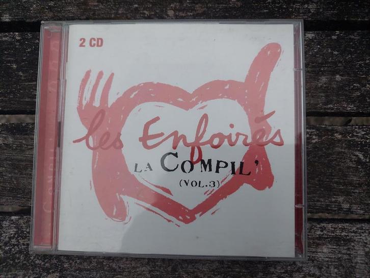 Double Cd mes Enfoirés La Compil Vol 3, Cd's en Dvd's, Cd's | Verzamelalbums, Ophalen of Verzenden
