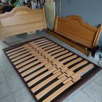 bed in eik, 1.40 m op 2 m., Enlèvement ou Envoi