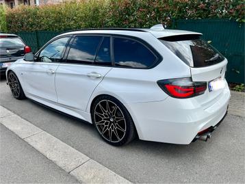 Bmw 318da Touring Pack M full New Moteur, Autos, Cuir, Euro 5, Achat, Carnet d'entretien