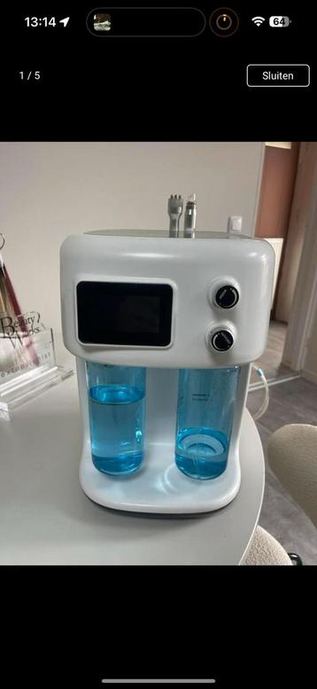 Hydrafacial/aqua facial met microdermabrasie koppen beschikbaar voor biedingen