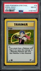 Koga Holo 1st Edition PSA 8 - 19/132 - Gym Challenge 2000, Verzenden, Zo goed als nieuw, Losse kaart, Foil