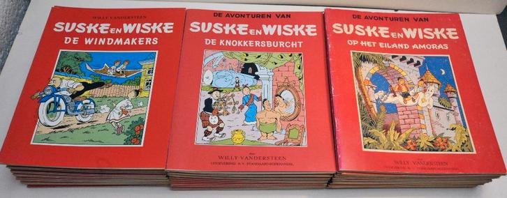 Suske en Wiske 56 heruitgaven Het Volk, Livres, BD, Comme neuf, Série complète ou Série, Envoi