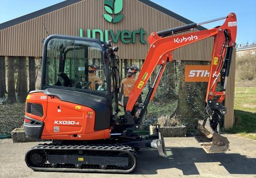 Minipelle Kubota KX030-4 occasion, Doe-het-zelf en Bouw, Gereedschap | Overige machines, Gebruikt, Ophalen
