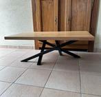 table basse salon, 100 à 150 cm, Chêne, Rectangulaire, 50 à 100 cm