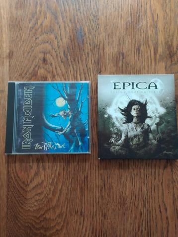 Cd's Iron Maiden, Epica (Graspop 2025)  beschikbaar voor biedingen