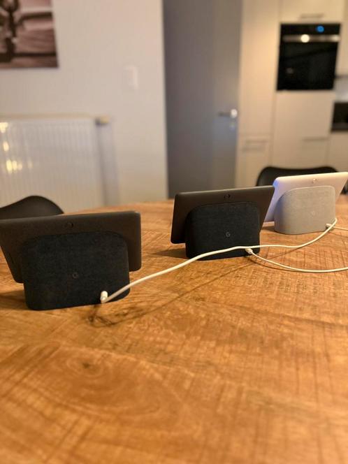Google nest schermpjes 3stuks, Audio, Tv en Foto, Foto | Digitale fotokaders, Zo goed als nieuw, Afstandsbediening, Muziek, Film