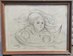 dessin signe charles delporte, Ophalen of Verzenden