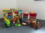 Playmobil 6778 verplaatsbare boerderij in uitstekende staat, Kinderen en Baby's, Ophalen of Verzenden, Gebruikt, Complete set