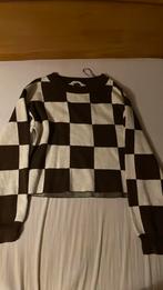 Bruine trui met vierkantjes, Enfants & Bébés, Vêtements enfant | Taille 158, Enlèvement ou Envoi, Comme neuf, Fille, Pull ou Veste