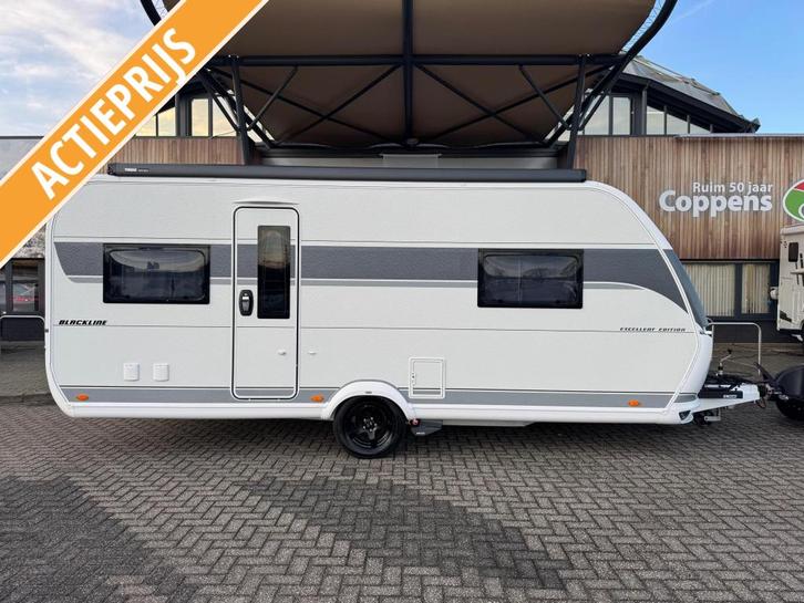 Hobby Excellent Edition 540 UFF 2025 &euro; 5.804,- KORTING!, Caravans en Kamperen, Caravans, tot en met 4, 1250 - 1500 kg, Rondzit