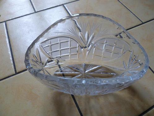 Ovale beker CRYSTAL, Antiek en Kunst, Antiek | Glaswerk en Kristal, Ophalen of Verzenden