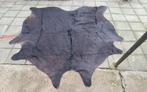 Tapijt koeienhuid, Ophalen, Gebruikt, Zwart, 200 cm of meer