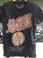 Blauwe T-shirt Jack&Jones, Taille 48/50 (M), Bleu, Porté, Jack&Jones