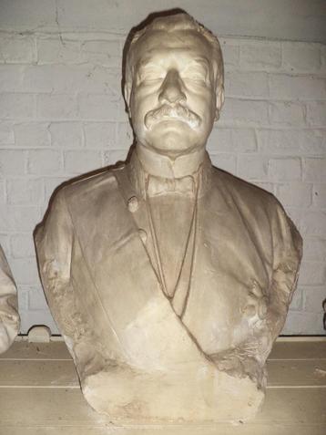 JULES LAGAE buste portrait Frans SCHOLLAERT politicien Belge, Enlèvement