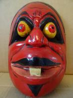 Masker Indonesië Bali masker Bali Groot houten masker 1960, Antiek en Kunst, Ophalen of Verzenden