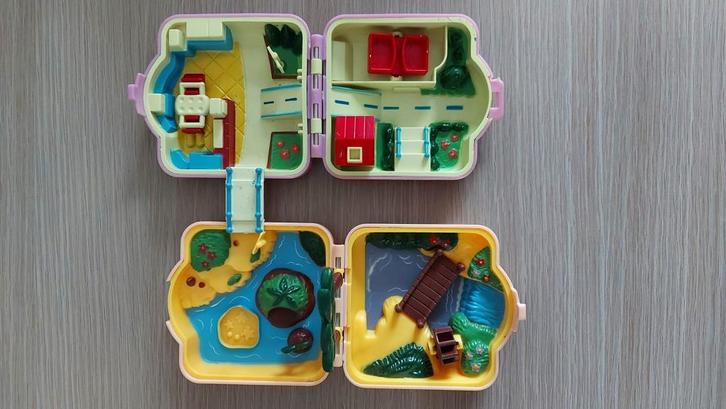 2 onofficiële Polly Pocket doosjes, Kinderen en Baby's, Speelgoed | Overig, Gebruikt, Meisje, Ophalen of Verzenden