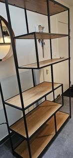 Industriële wandkast, Huis en Inrichting, Kasten | Wandmeubels, Ophalen, Met plank(en), Zo goed als nieuw, Minder dan 150 cm