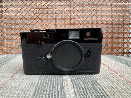 Leica MP Black Paint 35mm Film Analoog Rangefinder Camera 35, Audio, Tv en Foto, Fotocamera's Analoog, Gebruikt, Leica, Ophalen of Verzenden