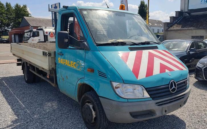 🆕EXPORT•MERCEDES 411CDI_2.2 D_03/2002💢EUR.3_BENNE FIXE💢, Auto's, Bestelwagens en Lichte vracht, Bedrijf, Te koop, Mercedes-Benz
