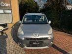 Peugeot Partner 1.6i/M2015/131.000KM/AIRCO/12M GARANTIE, Autos, USB, Argent ou Gris, Achat, Euro 6