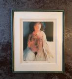 Litho Dame en Heer 123/150 door Colette Bitker, Ophalen of Verzenden