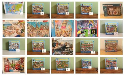 Allerlei puzzels - Goliath, Jumbo, King, ..., Hobby & Loisirs créatifs, Sport cérébral & Puzzles, Comme neuf, Enlèvement ou Envoi