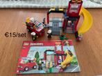 Lego junior brandweer kazerne 10671, Kinderen en Baby's, Speelgoed | Duplo en Lego, Complete set, Ophalen of Verzenden, Lego, Zo goed als nieuw