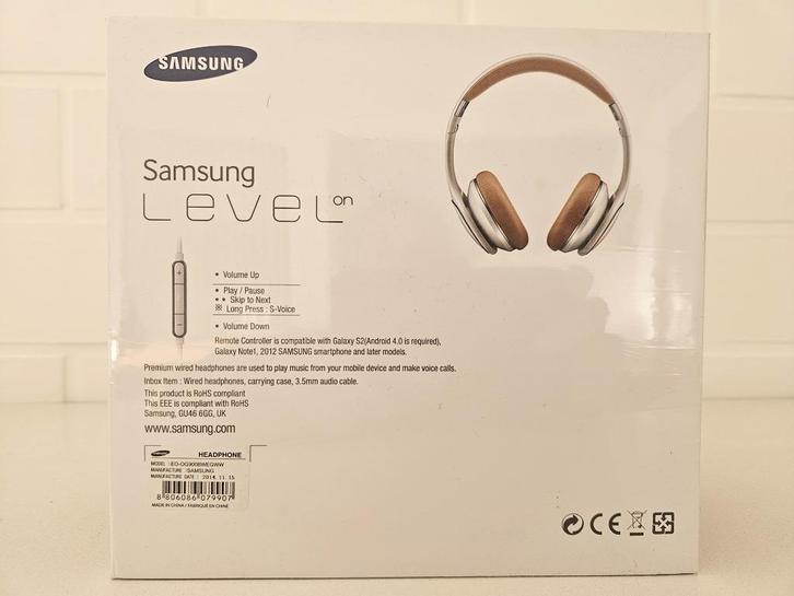 Samsung Level hoofdtelefoon, Audio, Tv en Foto, Hoofdtelefoons, Nieuw, Bluetooth, Ophalen of Verzenden