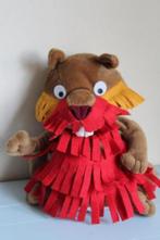 Handpop Fabeltjeskrant Willem bever, Kinderen en Baby's, Ophalen of Verzenden, Zo goed als nieuw