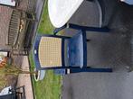 Tuin tafel + 4 stoelen, Tuin en Terras, Ophalen, Zo goed als nieuw