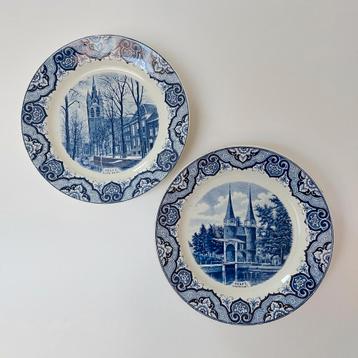 Delfts blauw borden 