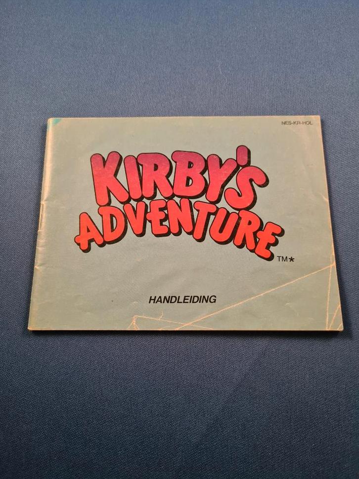 NES - Kirby's Adventure handleiding, Games en Spelcomputers, Games | Nintendo NES, Gebruikt, Verzenden