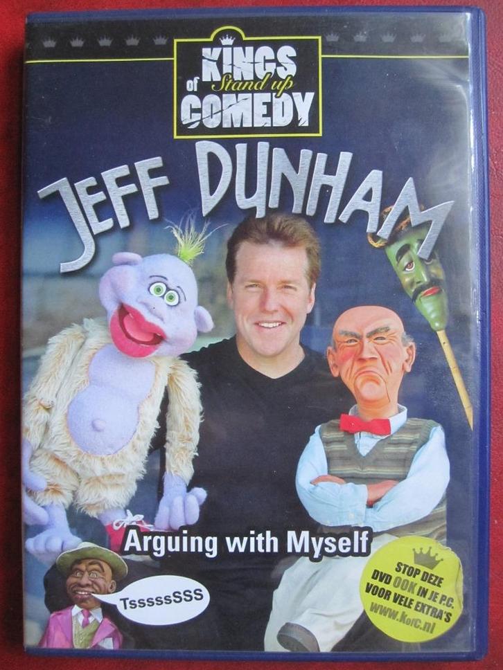 Jeff Dunham - Arguing with Myself, Cd's en Dvd's, Dvd's | Cabaret en Sketches, Zo goed als nieuw, Stand-up of Theatershow, Alle leeftijden