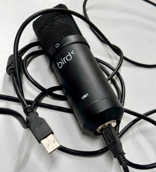 Bird UM1 studio microfoon PC en Mac USB stream podcast enz, Muziek en Instrumenten, Microfoons, Ophalen of Verzenden