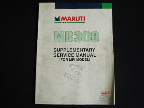 Manuel d'atelier Maruti Suzuki Alto (MB308) (MPI), Autos : Divers, Modes d'emploi & Notices d'utilisation, Enlèvement ou Envoi