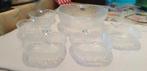 bols en forme de pomme en verre 6 pièces, Enlèvement ou Envoi, Comme neuf, Verre, Récipient(s)