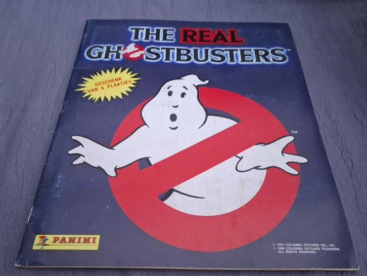 Panini-album THE REAL GHOSTBUSTERS 1988 compleet, Hobby en Vrije tijd, Stickers en Plaatjes, Zo goed als nieuw, Ophalen of Verzenden