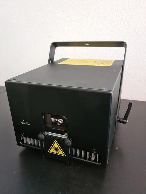5,5 watt RGB 40K Full color ILDA laser projector met flightc, Muziek en Instrumenten, Licht en Laser, Nieuw, Laser, Geluidgestuurd