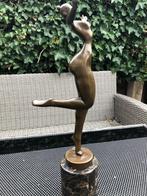 mooi bronzen sculptuur nude Dame vrouw modern, Ophalen of Verzenden