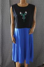 * Jurk Frozen zwart/blauw XXL, Kleding | Dames, Maat 46/48 (XL) of groter, Nieuw, Ophalen of Verzenden, Kleding