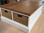 Salontafel stijl Riviera maison, Ophalen, Gebruikt, Eikenhout, 50 tot 100 cm