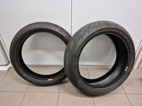 Set motorbanden Dunlop Sportmax Roadsport 2 (1000 km), Motoren, Onderdelen | Overige, Ophalen