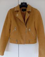 Okergele dames daim vest, HJ, Geel, Ophalen of Verzenden, Maat 36 (S)